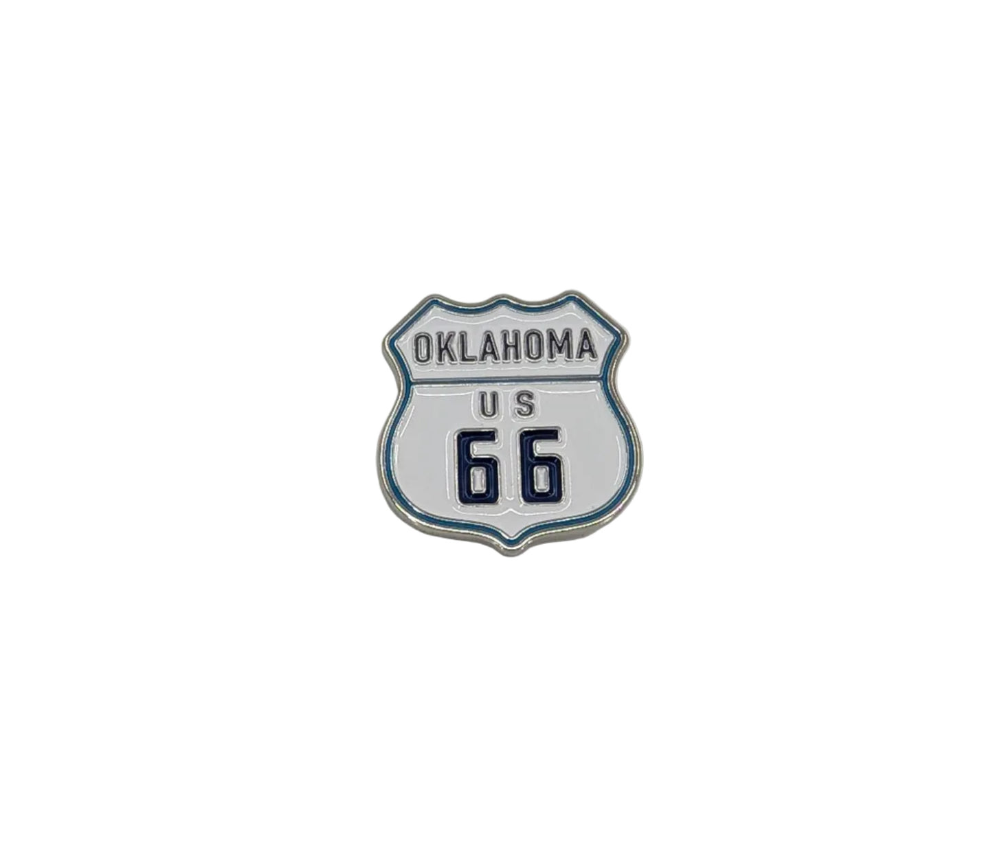 Oklahoma US 66 Lapel Pin