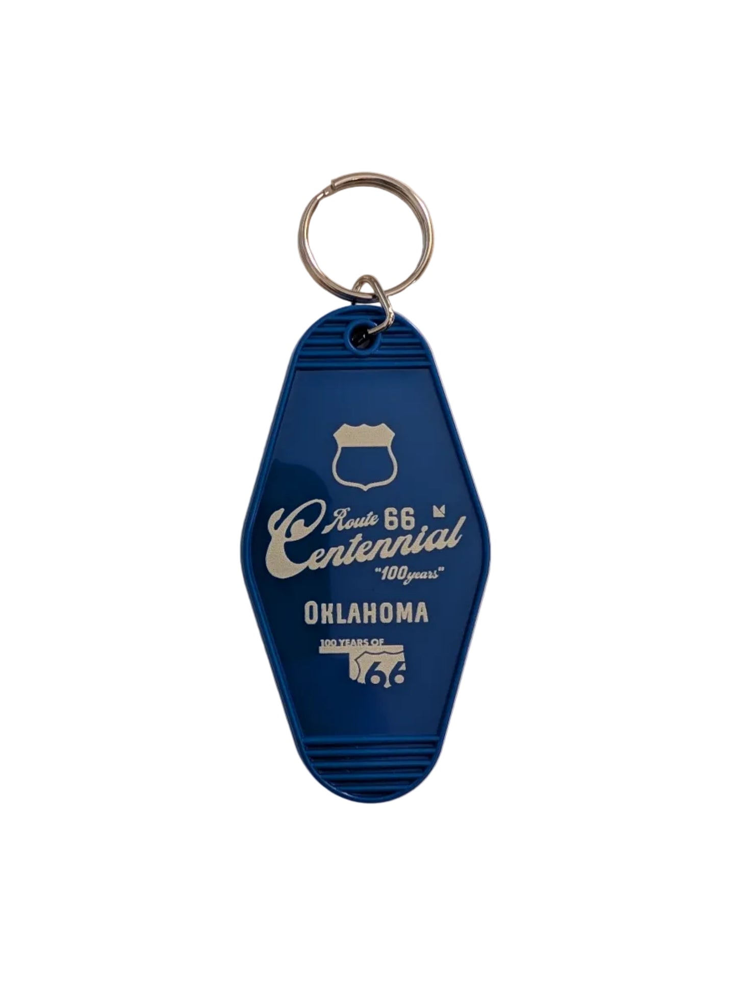 Route 66 Centennial Hotel Keychain