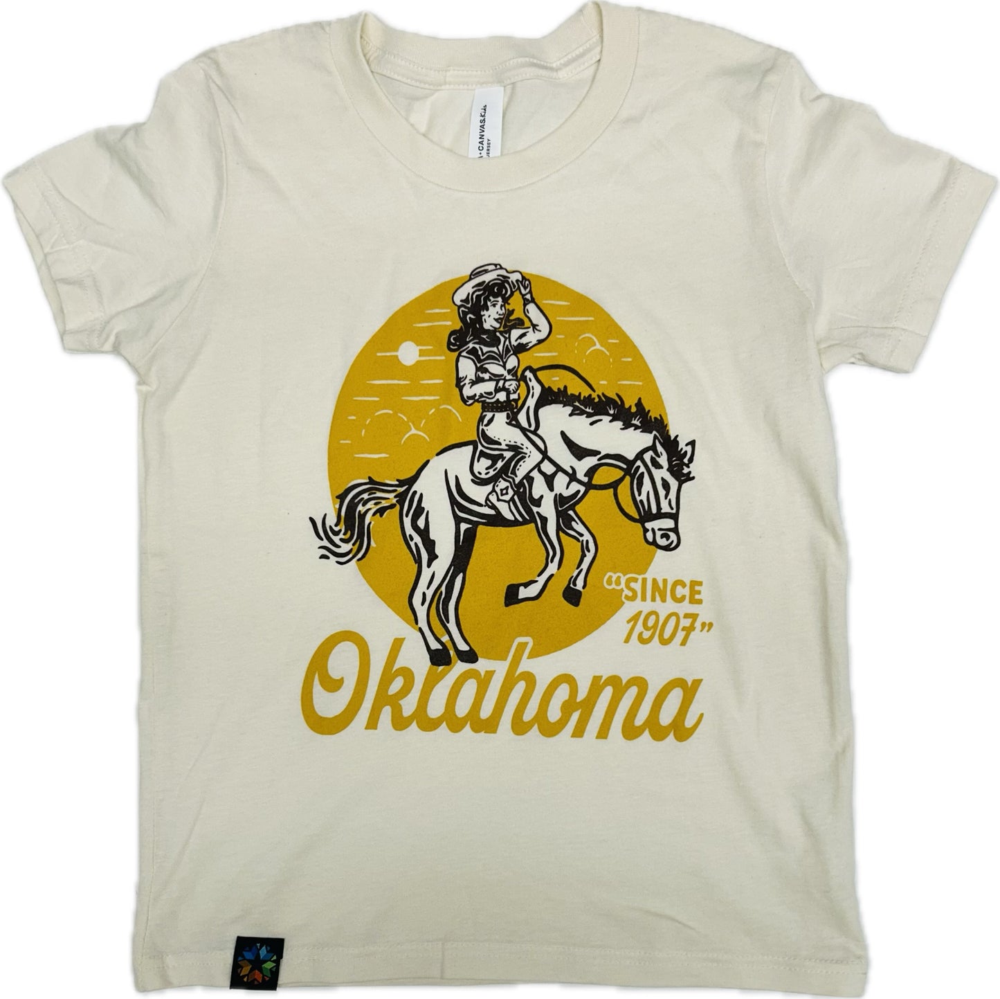 Oklahoma Cowgirl Tee - Youth T-Shirt