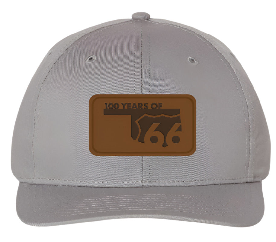 Richardson Route 66 Centennial Snapback Patch Hat Grey