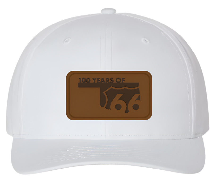 Richardson Route 66 Centennial Snapback Patch Hat White
