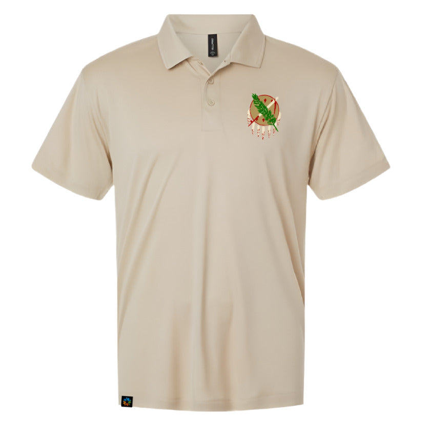 Oklahoma Flag Collection Polo Sand