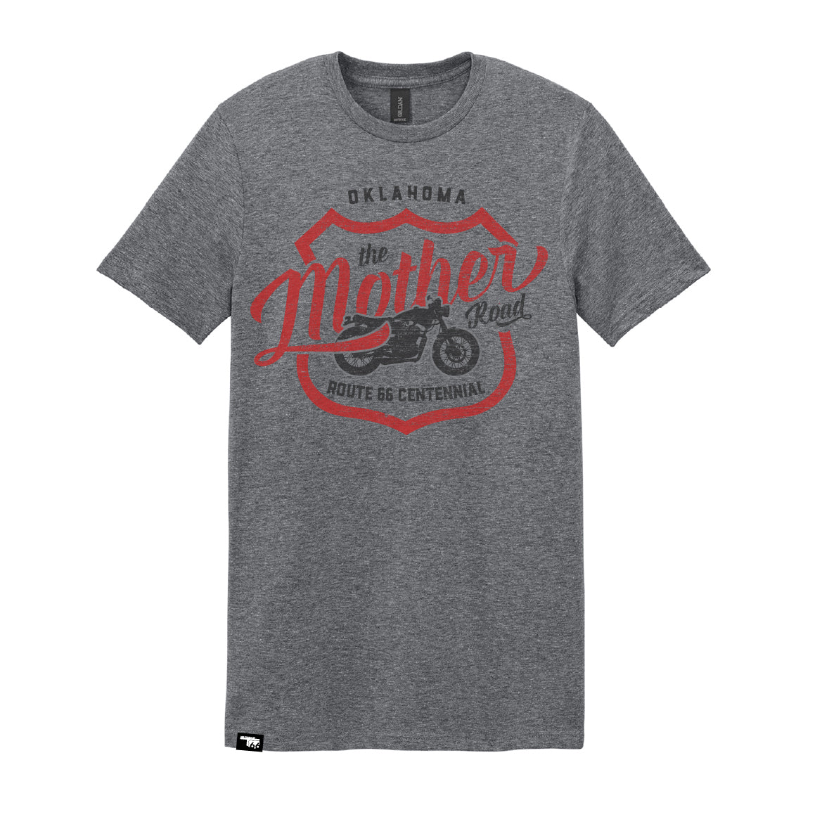 Route 66 Tee – “The Mother Road” Motorcycle