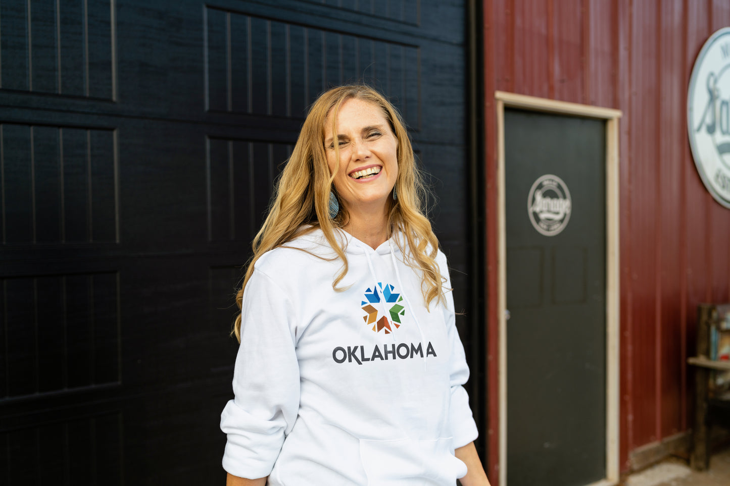 Oklahoma State Logo Fleece Hoodie