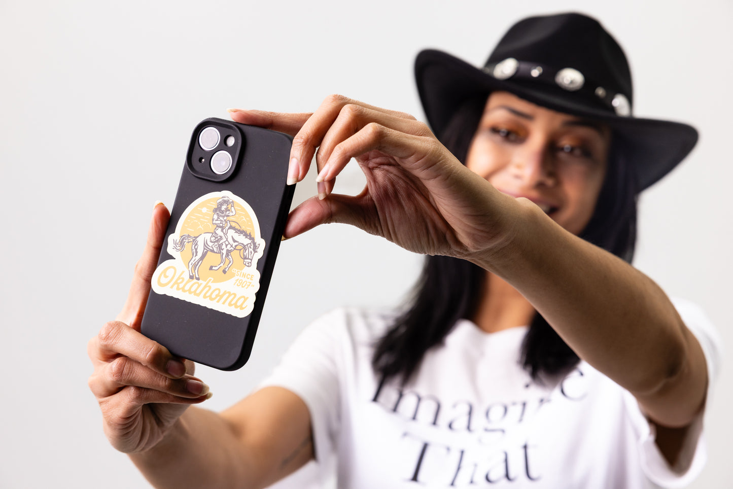 Oklahoma Cowgirl Sticker