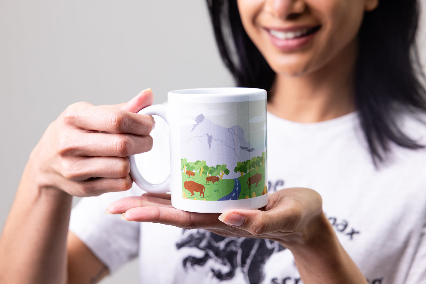 OKSB Bison Mug Oklahoma