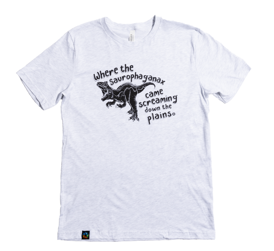 Oklahoma Saurophaganax Dino T-Shirt
