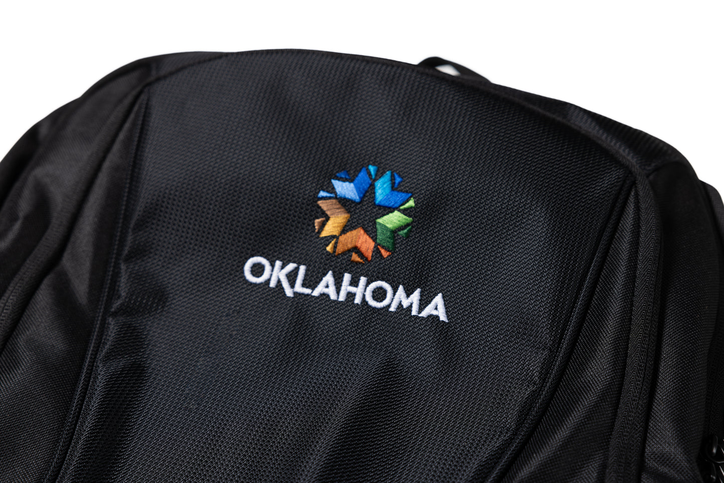 Top Half Oklahoma State Logo Backpack