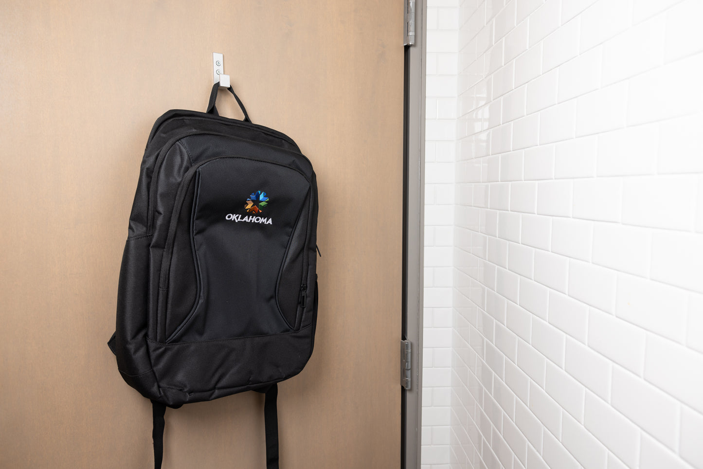 Side Hanging Oklahoma State Logo Backpack