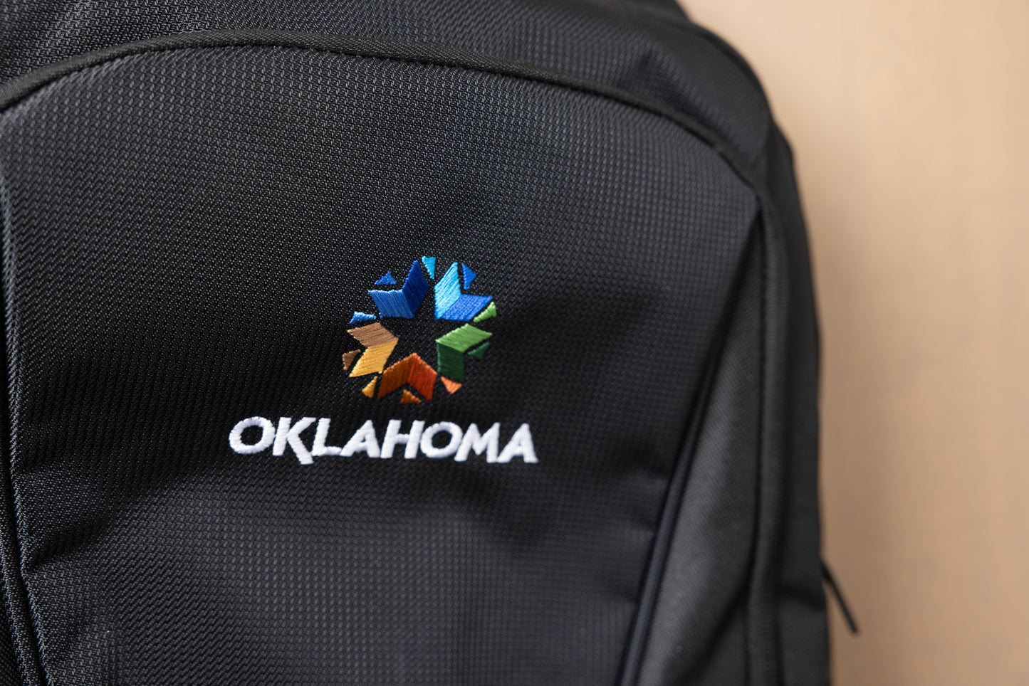 Logo Oklahoma State Logo Backpack