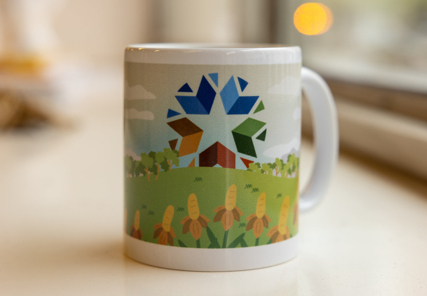 Front Oklahoma Bison Brew Prairie Mug