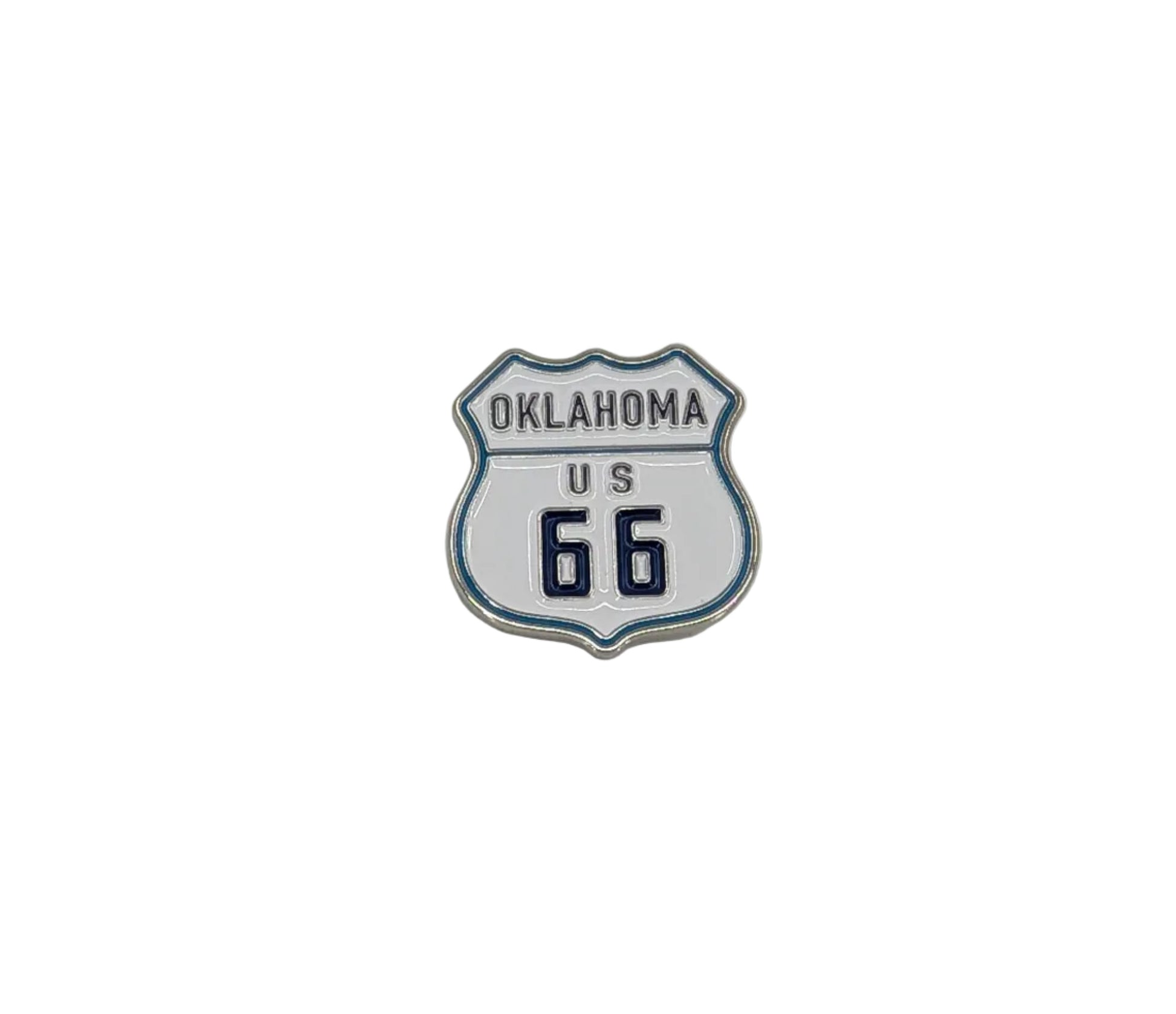 Oklahoma US 66 Lapel Pin