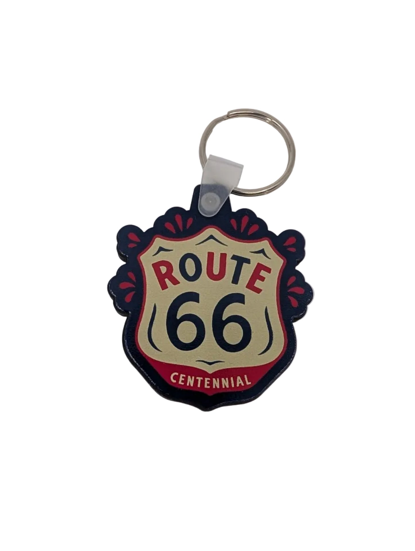 Official Route 66 Centennial Keychain