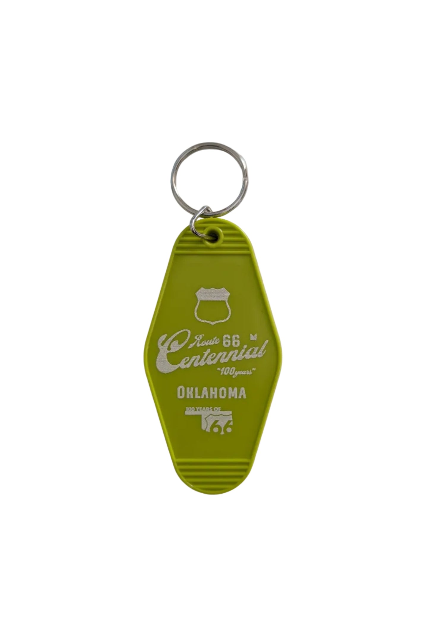Route 66 Centennial Hotel Keychain