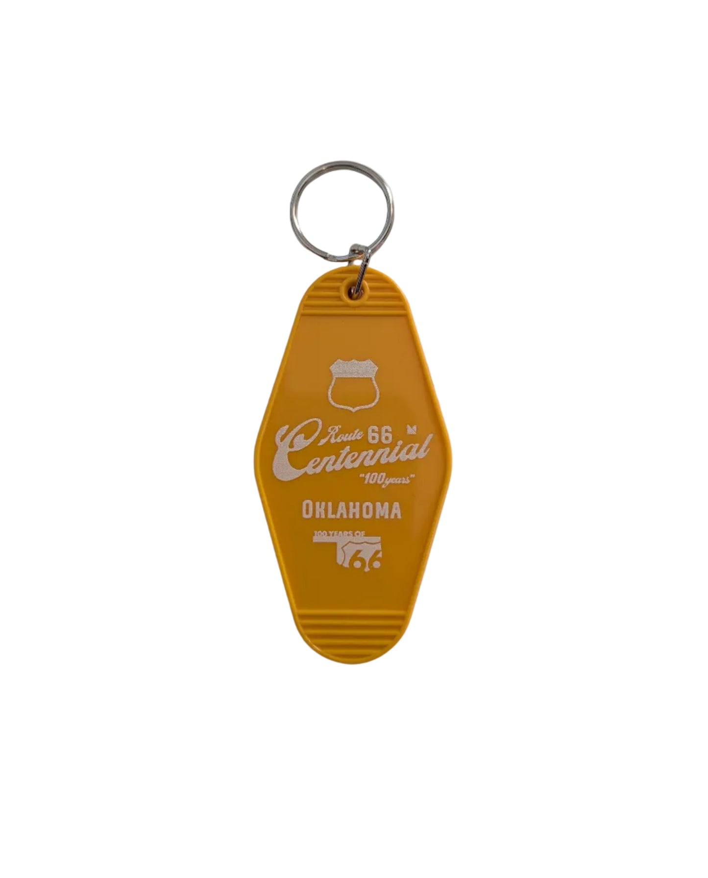 Route 66 Centennial Hotel Keychain