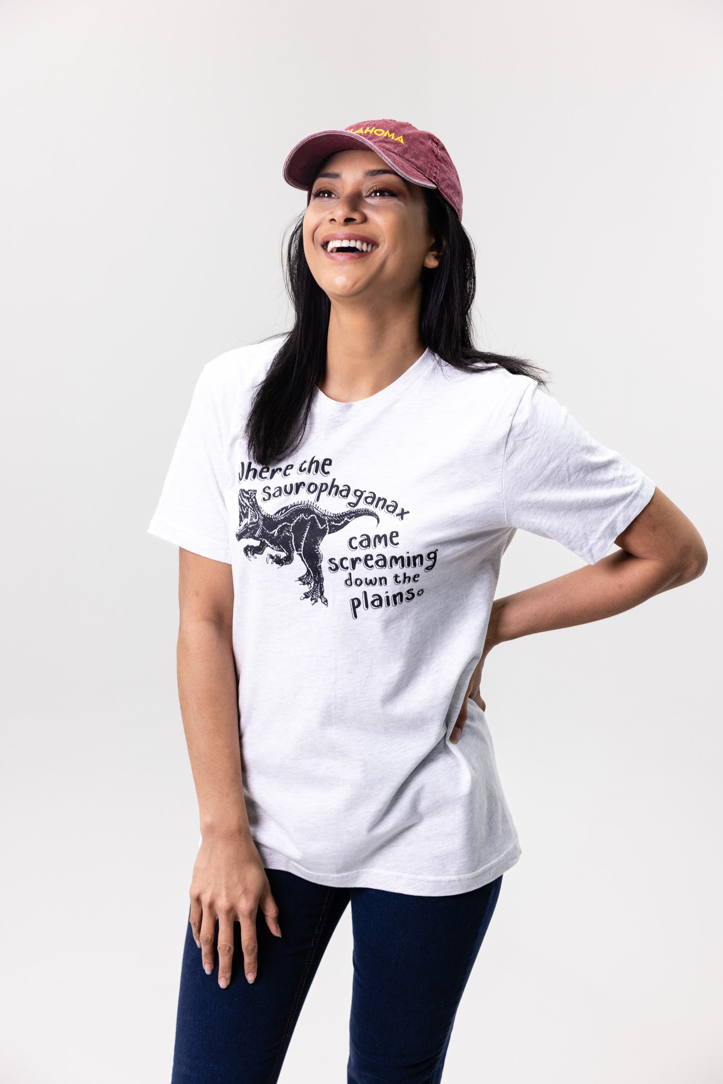 Oklahoma Saurophaganax Dino T-Shirt