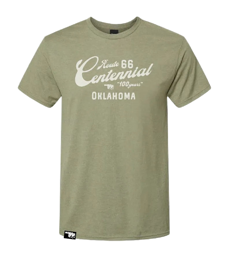 Green Route 66 Centennial Tee