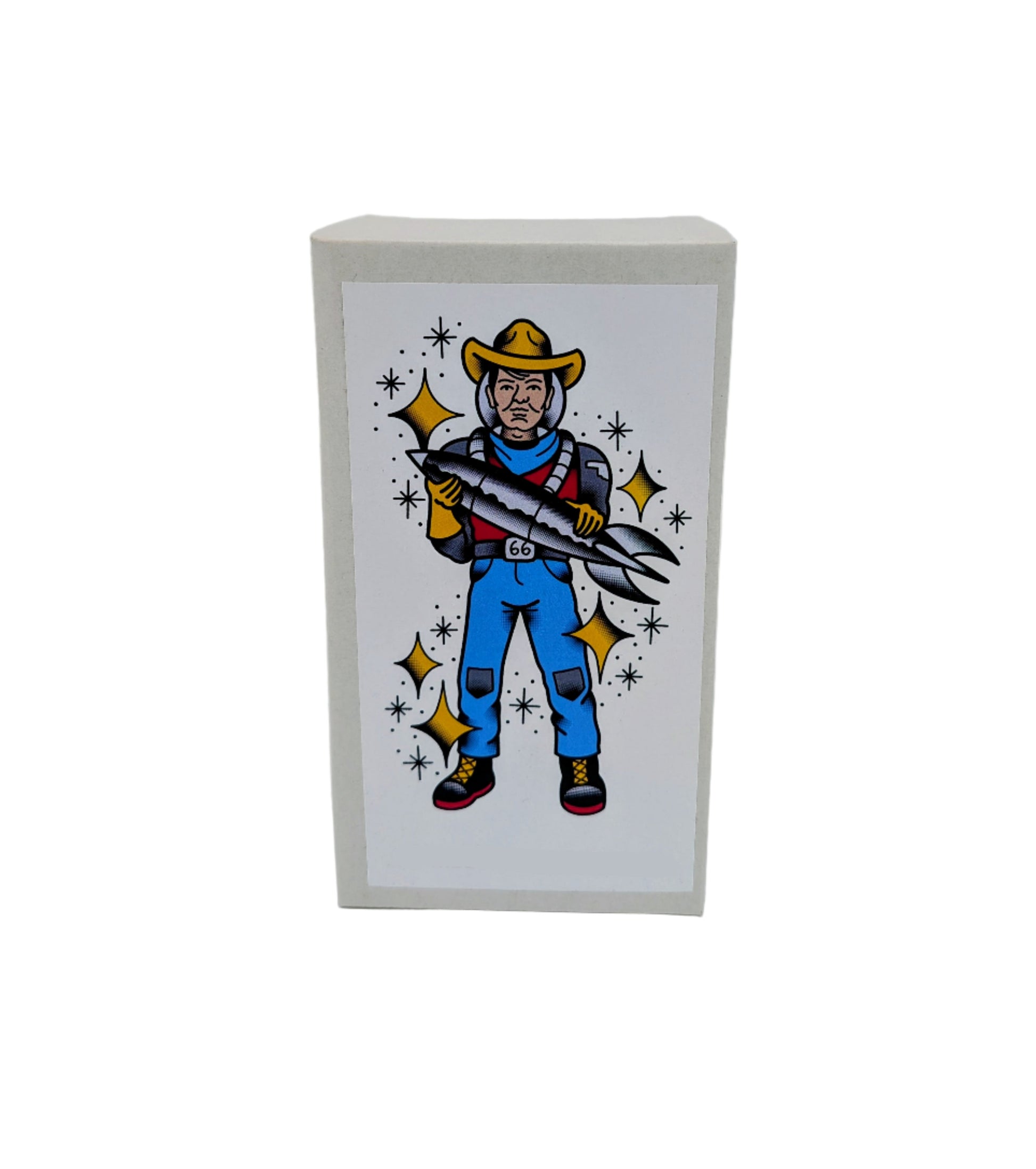 Route 66 Buck Atoms Ornament in Box