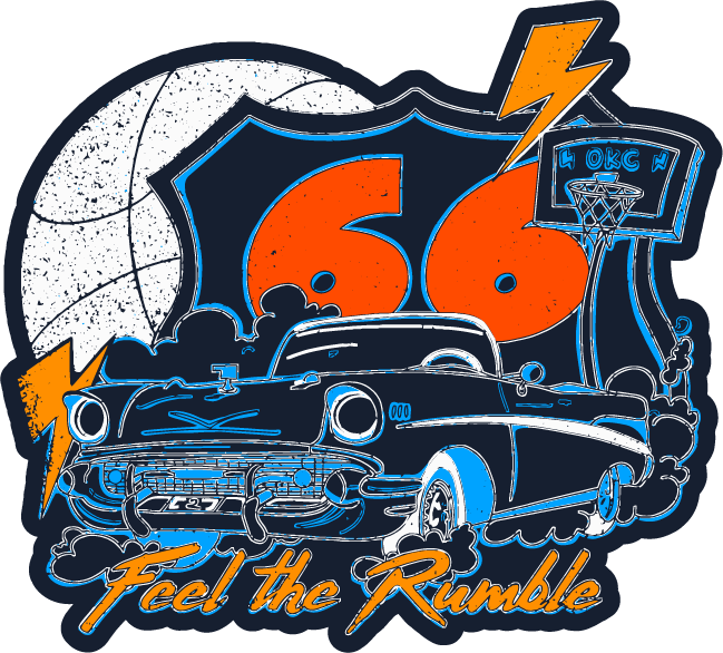 Feel The Rumble Sticker