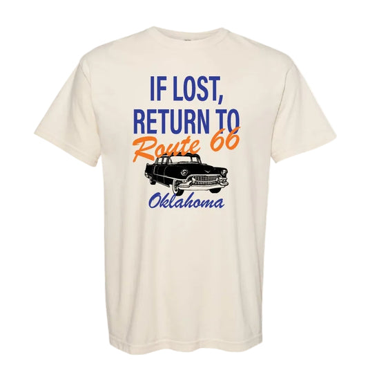 If Lost Rt 66 Tee