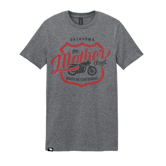 Route 66 Tee – “The Mother Road” Motorcycle