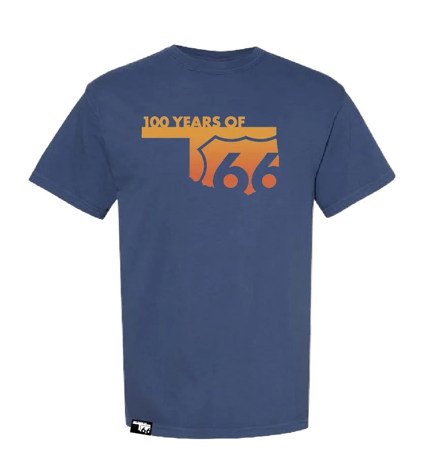 Rt 66 Centennial Sunset Tee