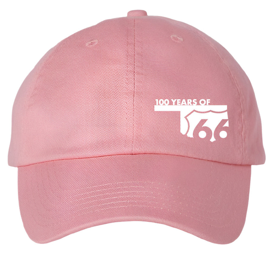 Classic Route 66 Centennial Dad Hat Pink