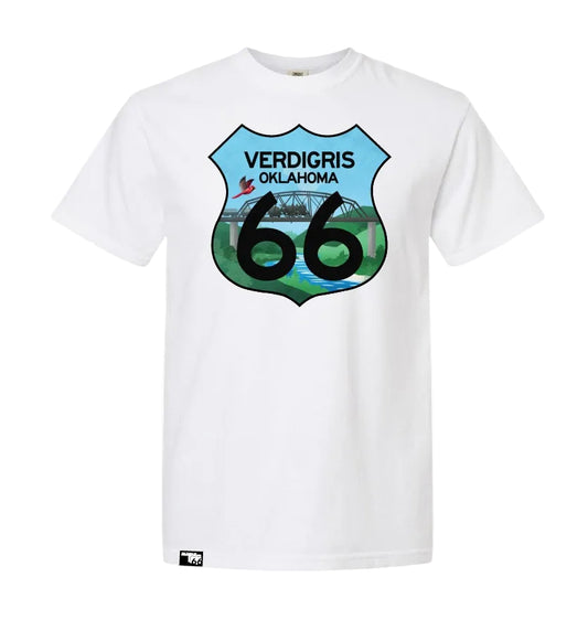 Verdigris Rt 66 Tee