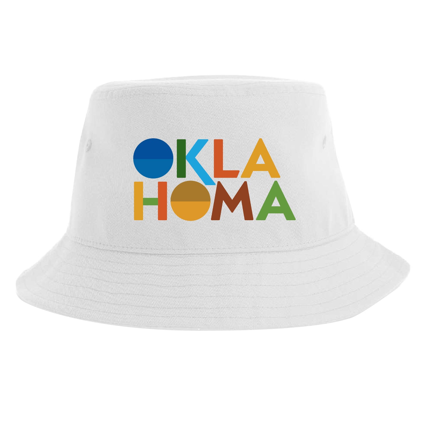 Atlantis Headwear Stacked Modern Oklahoma Bucket Hat