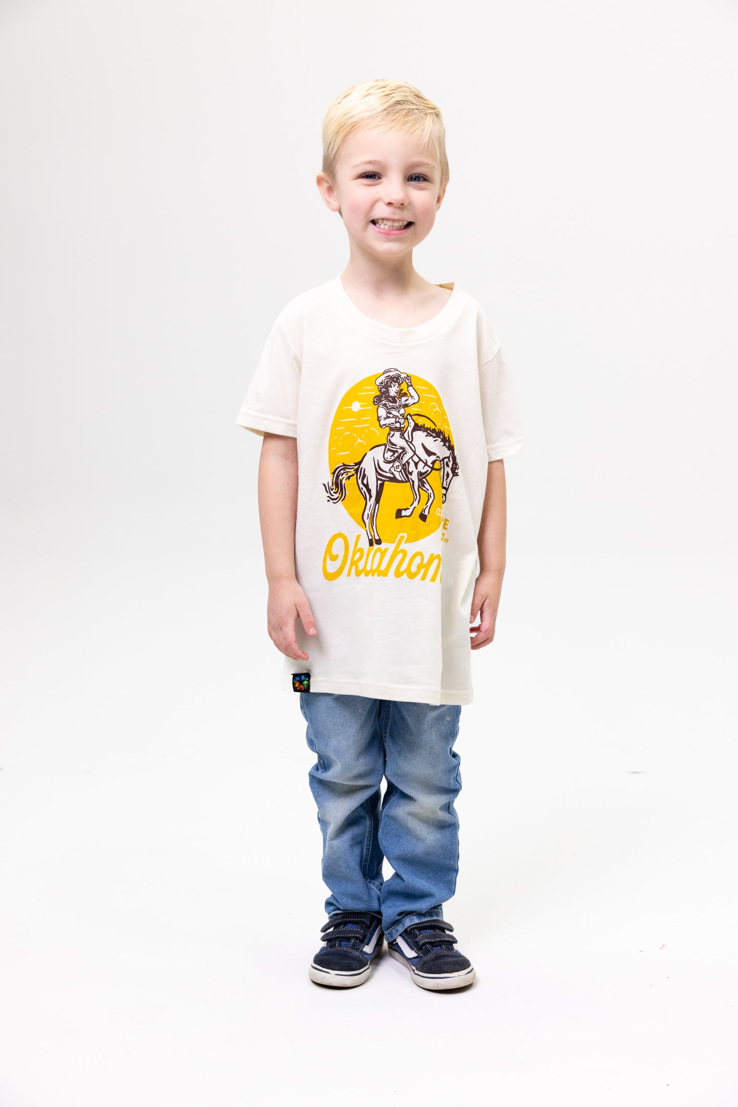 Oklahoma Cowgirl Tee - Youth T-Shirt