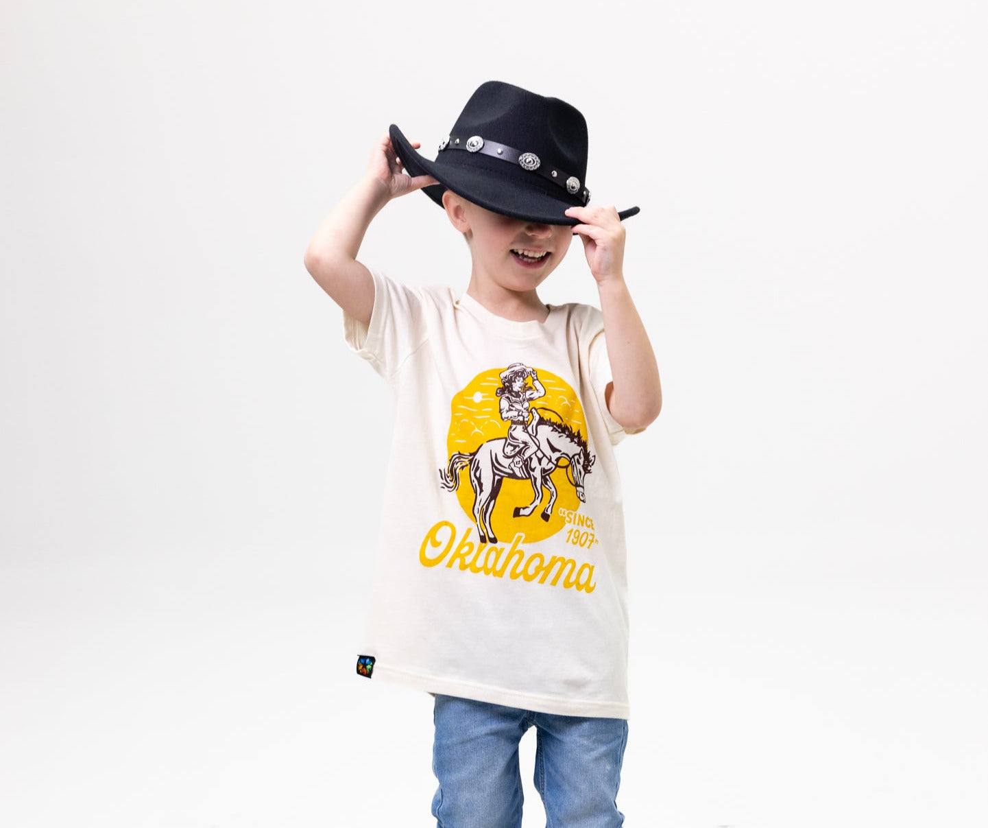 Oklahoma Cowgirl Tee - Youth T-Shirt