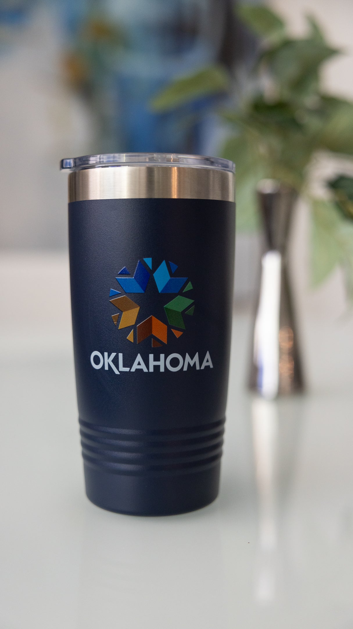 Oklahoma Logo Stainless Steel Tumbler