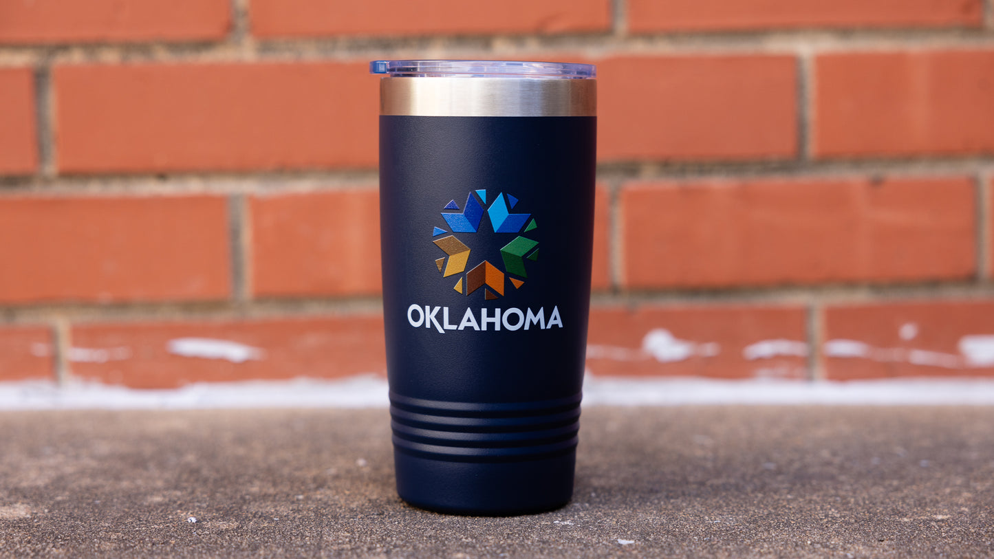 Oklahoma Logo Stainless Steel Tumbler