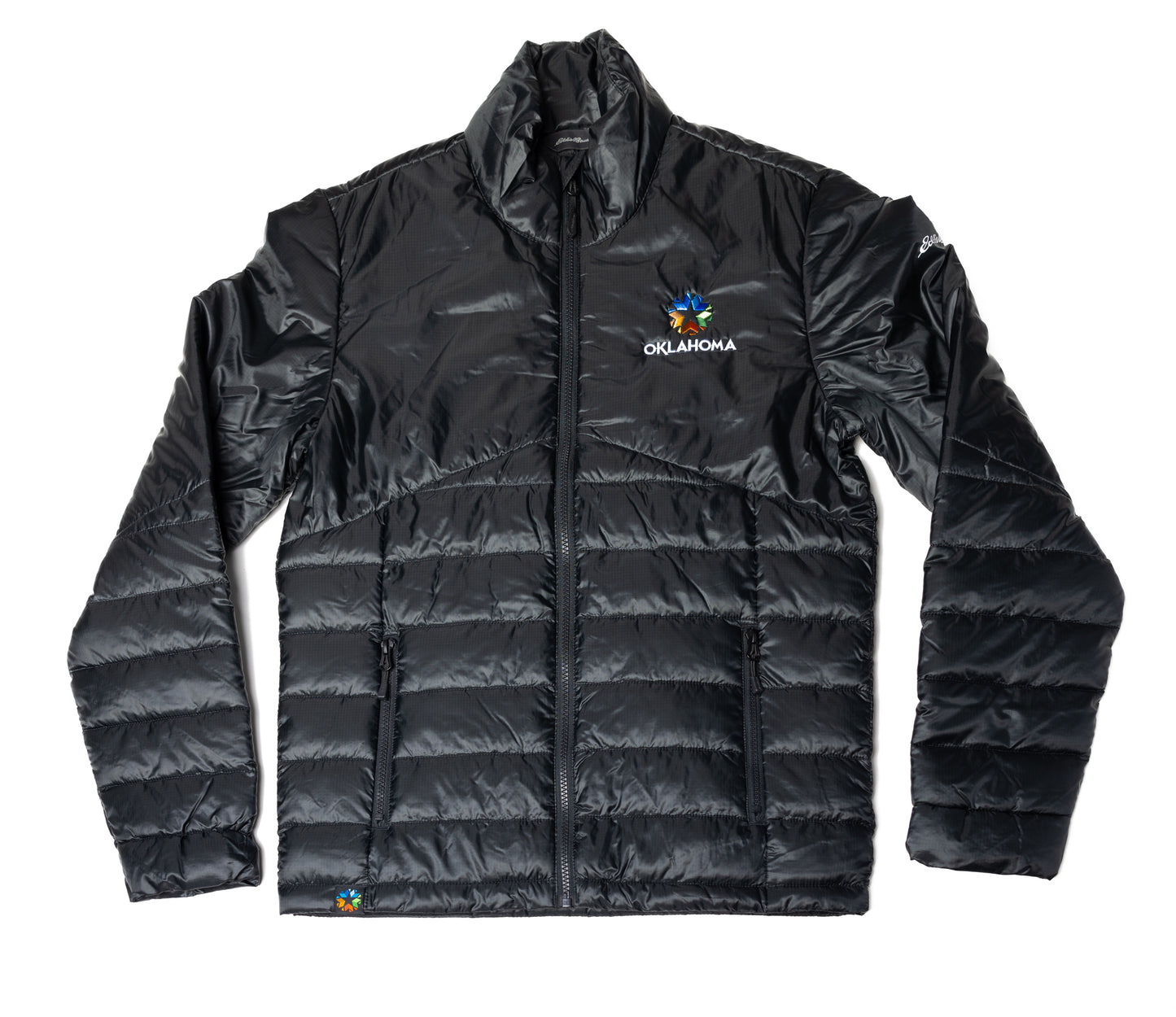 Oklahoma Full Logo Eddie Bauer Quilted Jacket